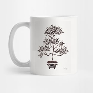 Black Bonsai Mug